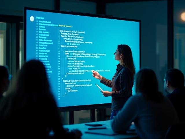 Yapay zeka atölyesinde etkileşimli bir öğrenme ortamı, eğitmen ve öğrenciler